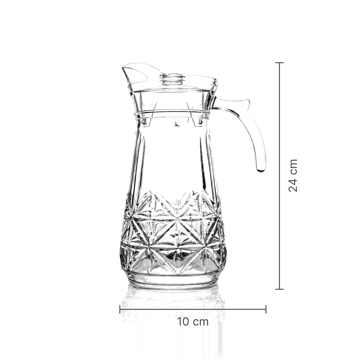 Glass jug dimensions