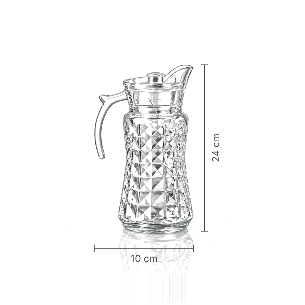 Glass jug dimensions