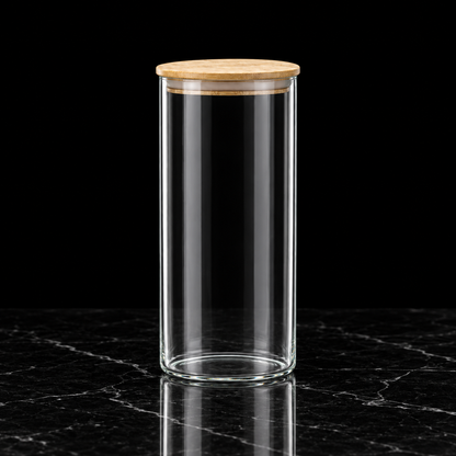 K-106 Glass Food Storage Container on black marble