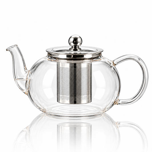 K109 glass teapot dark luxury hero image