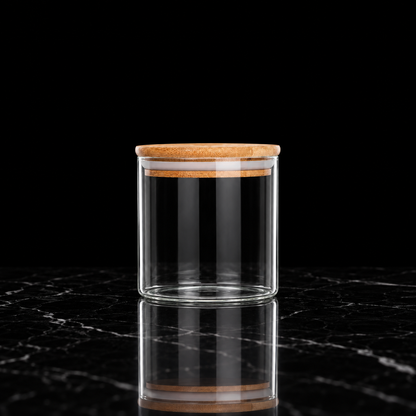 K-111 Glass Food Storage Container on black marble