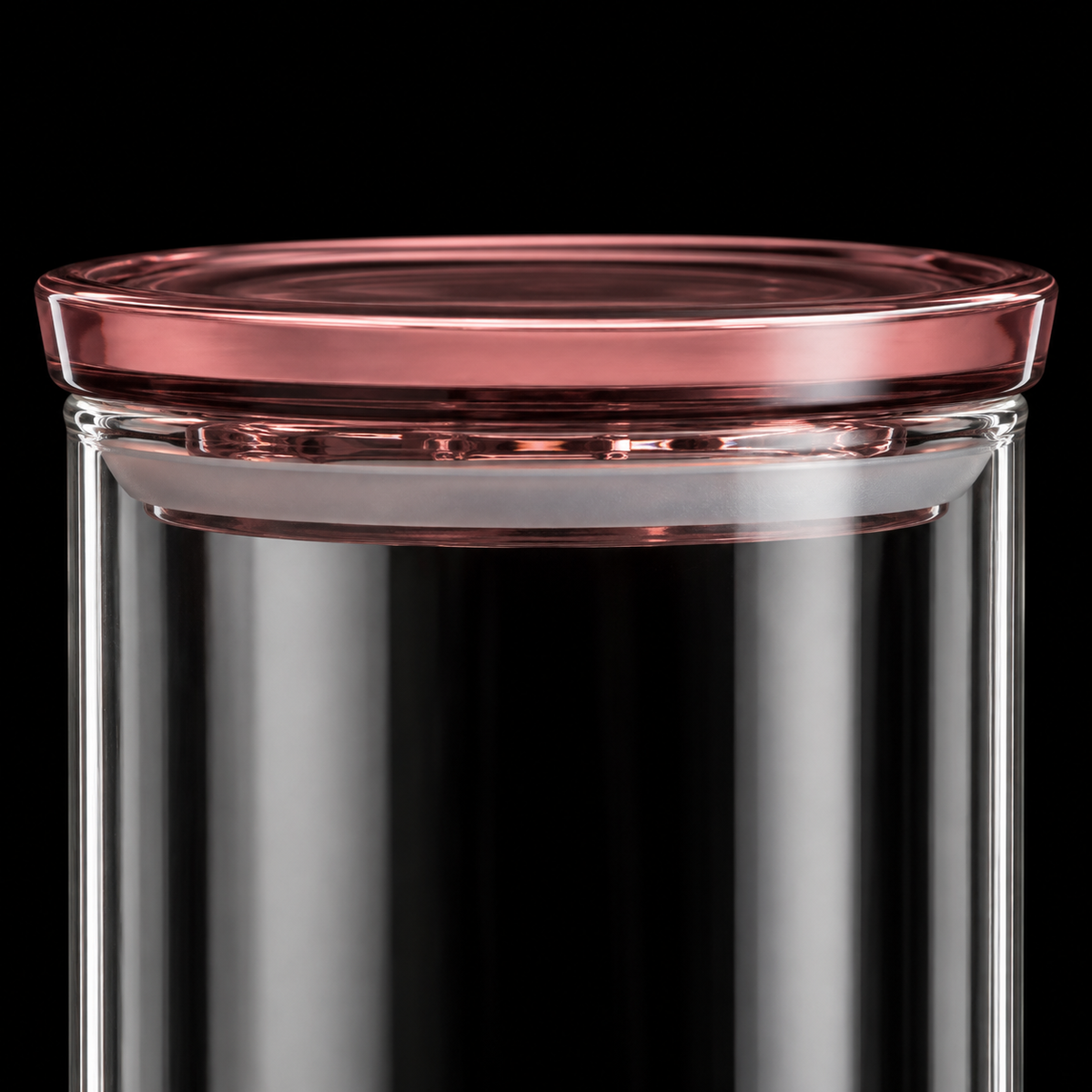 K-113 Glass Food Storage Container close-up of lid