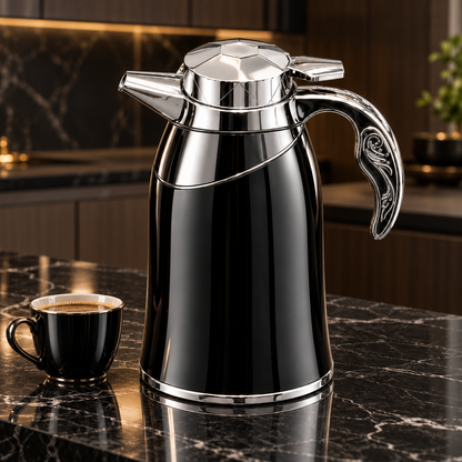 1 Liter Thermos Carafe in a kitchen