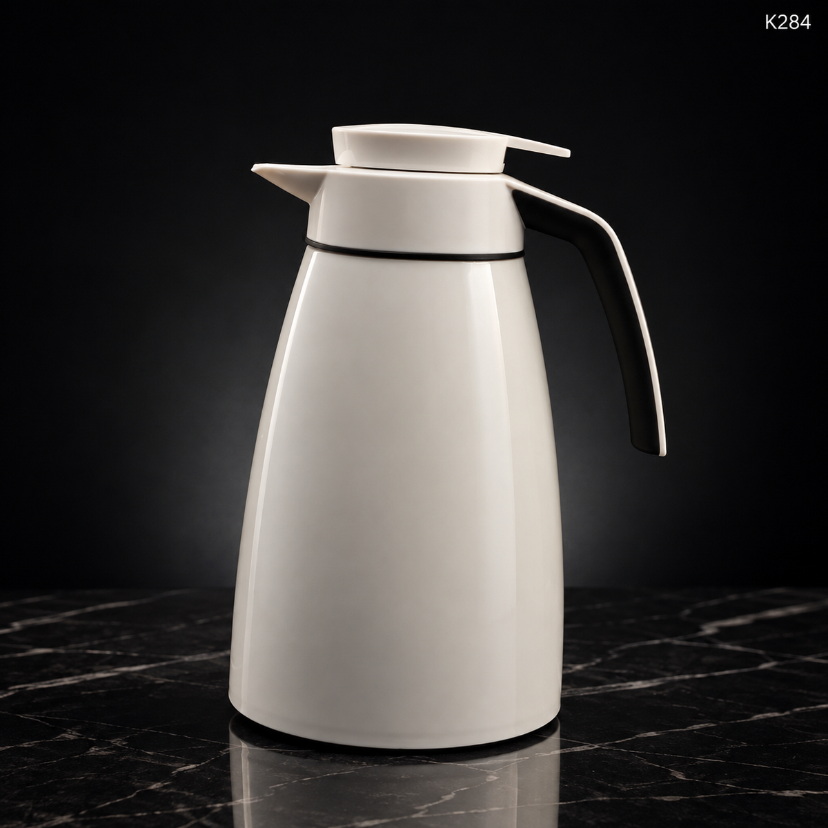 K284 ice cream white carafe dark luxury hero image