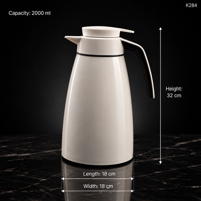 K284 ice cream white carafe information image