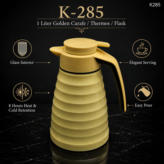 K285 golden carafe lifestyle image
