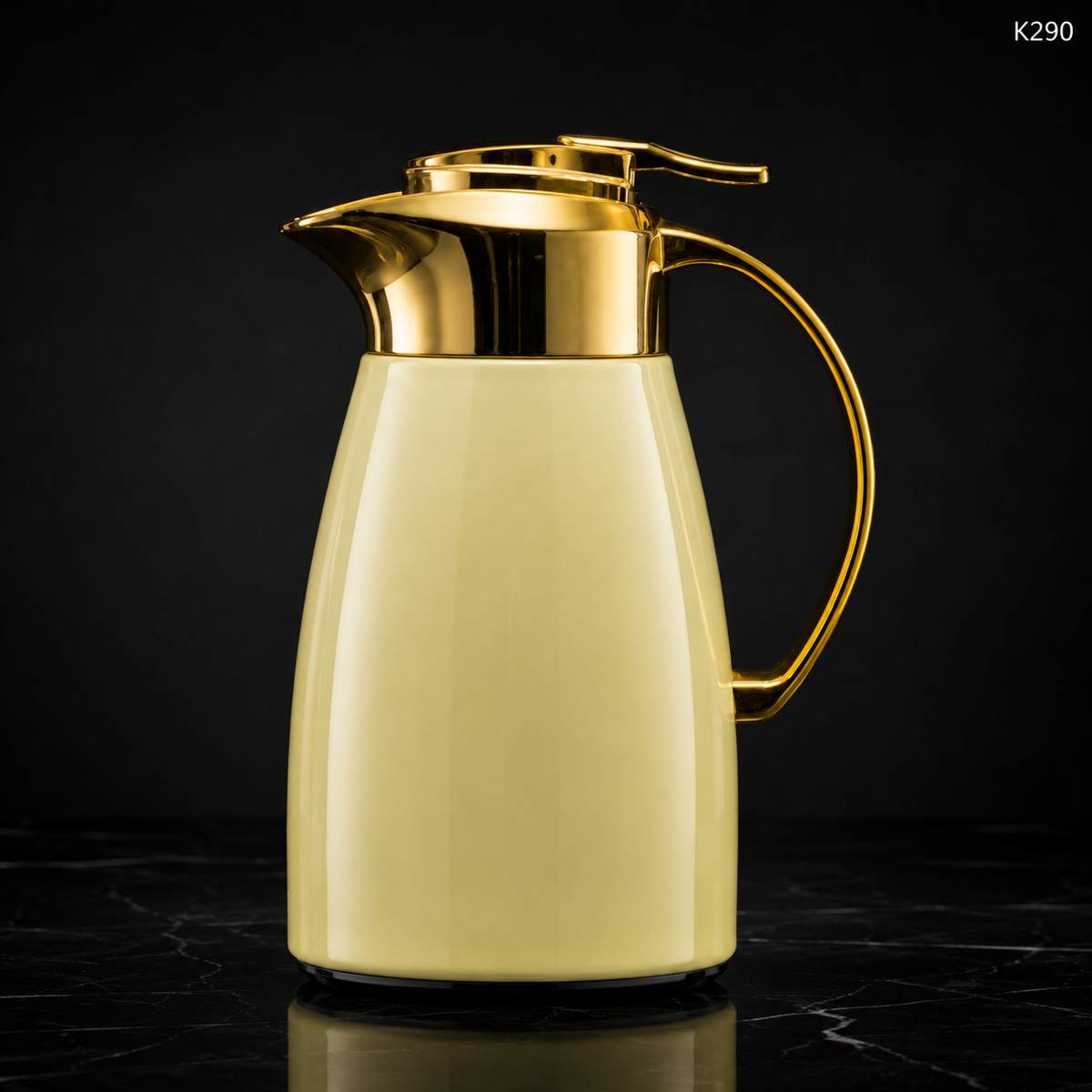 K290 golden carafe dark luxury hero image