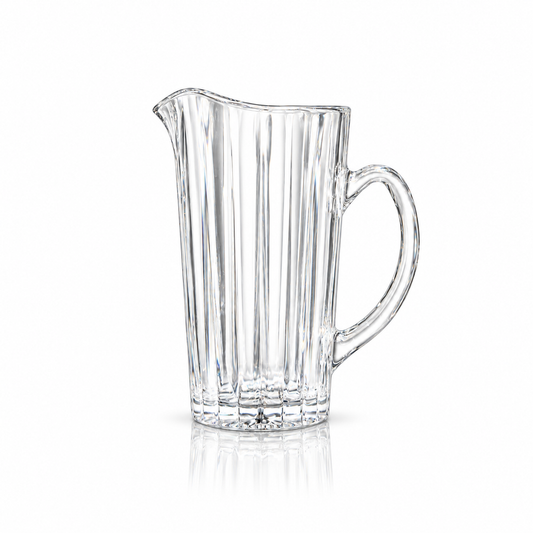 Fluted Glass Jug