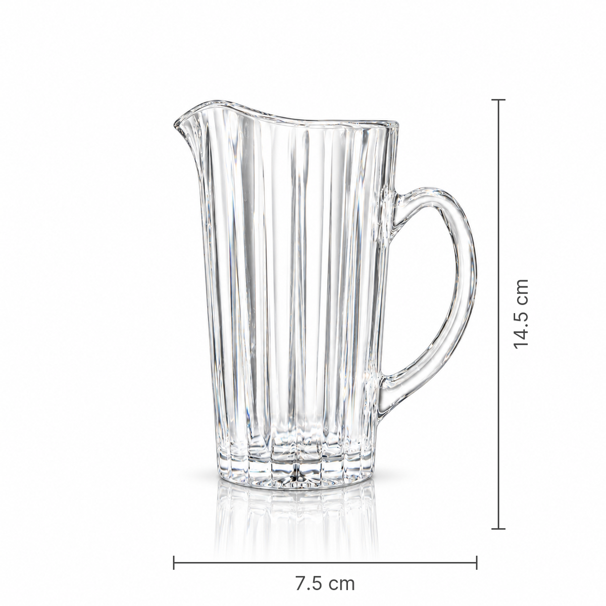 Glass Jug set with 6 tumblers