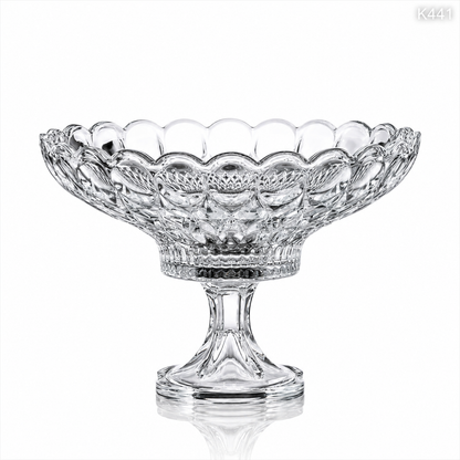 K441 crystal serving bowl white background ecommerce image