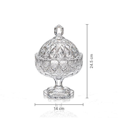 Crystal candy bowl dimensions