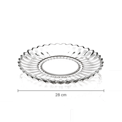 Crystal plate dimensions