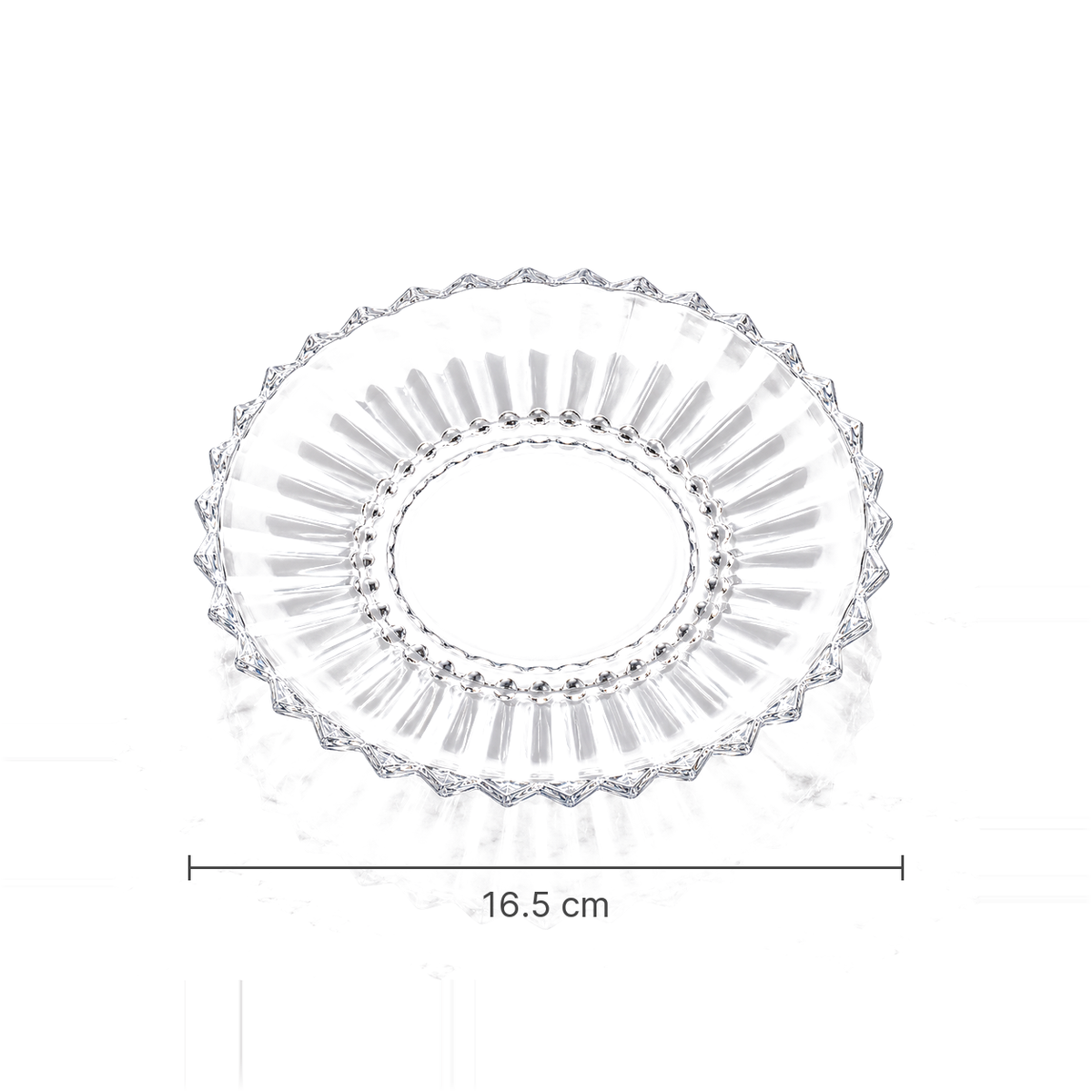 Crystal plate dimensions