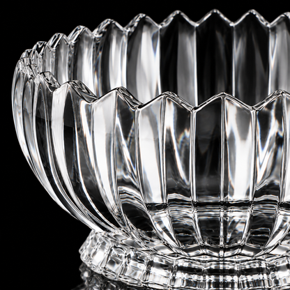 K-465 cut crystal detail close-up