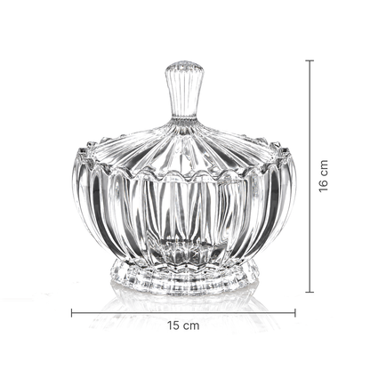 Crystal candy bowl dimensions