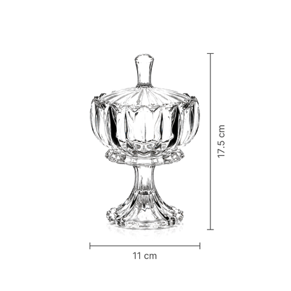 K-467 candy bowl dimensions 11 x 17.5 cm