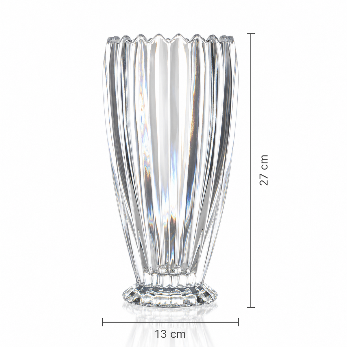Crystal Flower Vase set