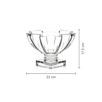 Crystal fruit bowl dimensions