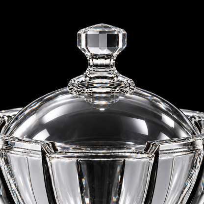 K-485 faceted knob close-up