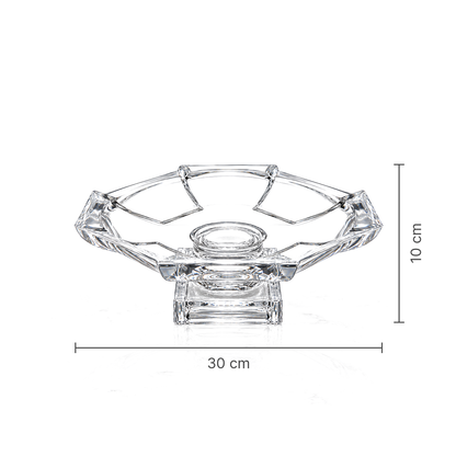 Crystal platter dimensions