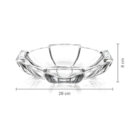 Crystal fruit bowl dimensions