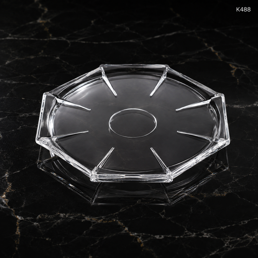 K488 dark luxury plate view