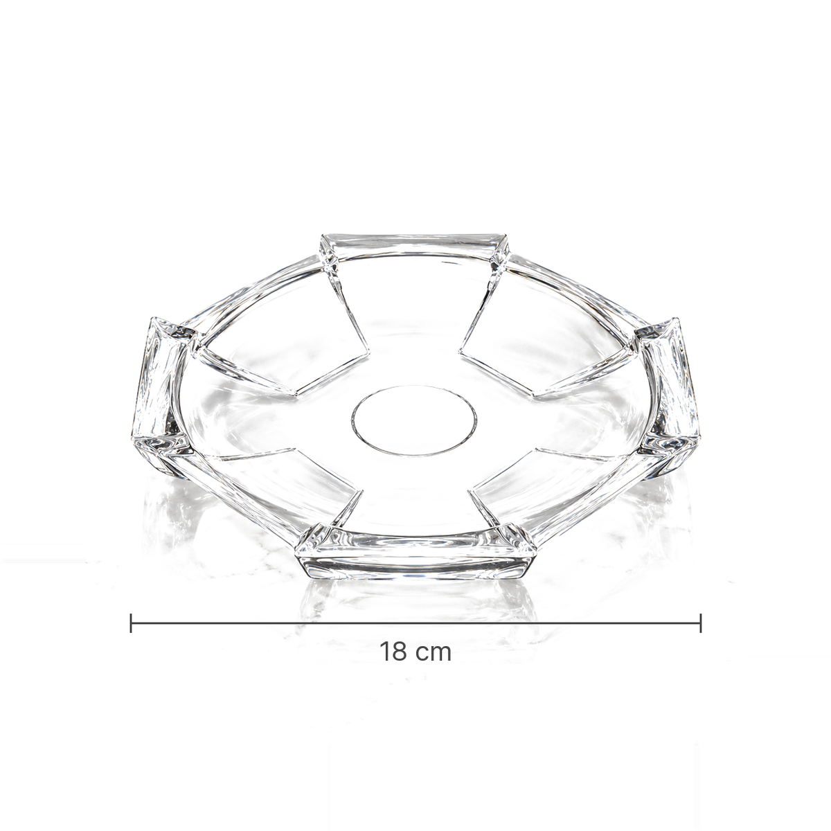 Crystal plate dimensions