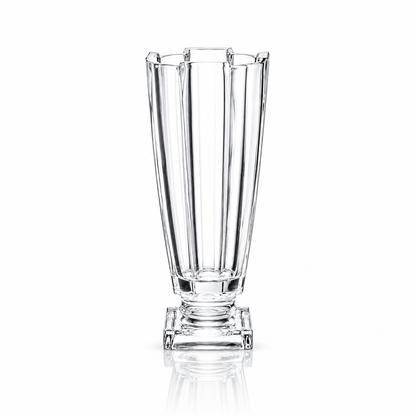 Crystal flower vase