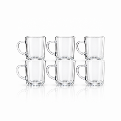M-101 glass mug set of 6