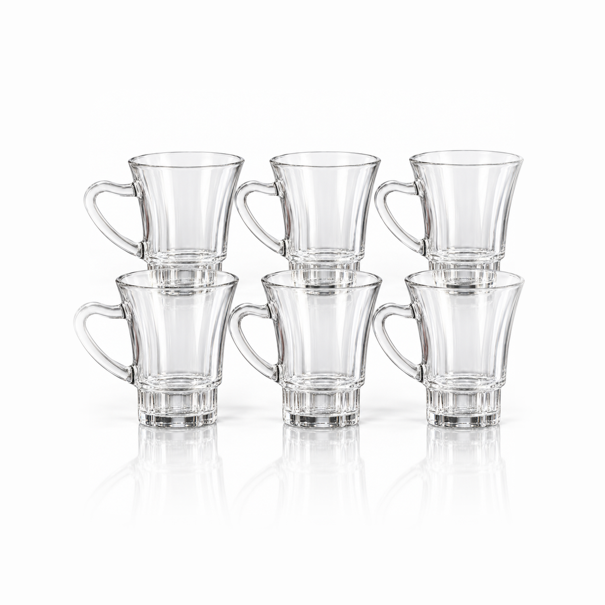 M-104 glass mug set of 6