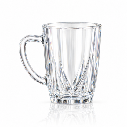 M-105 cut glass mug on white