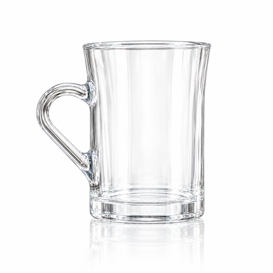 M-109 glass mug on white
