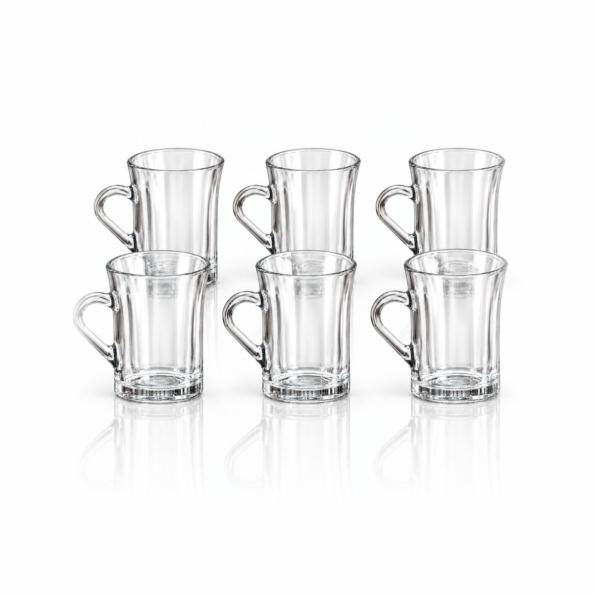 M-109 glass mug set of 6