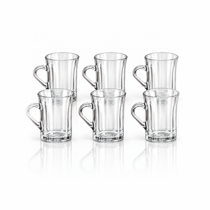 M-109 glass mug set of 6