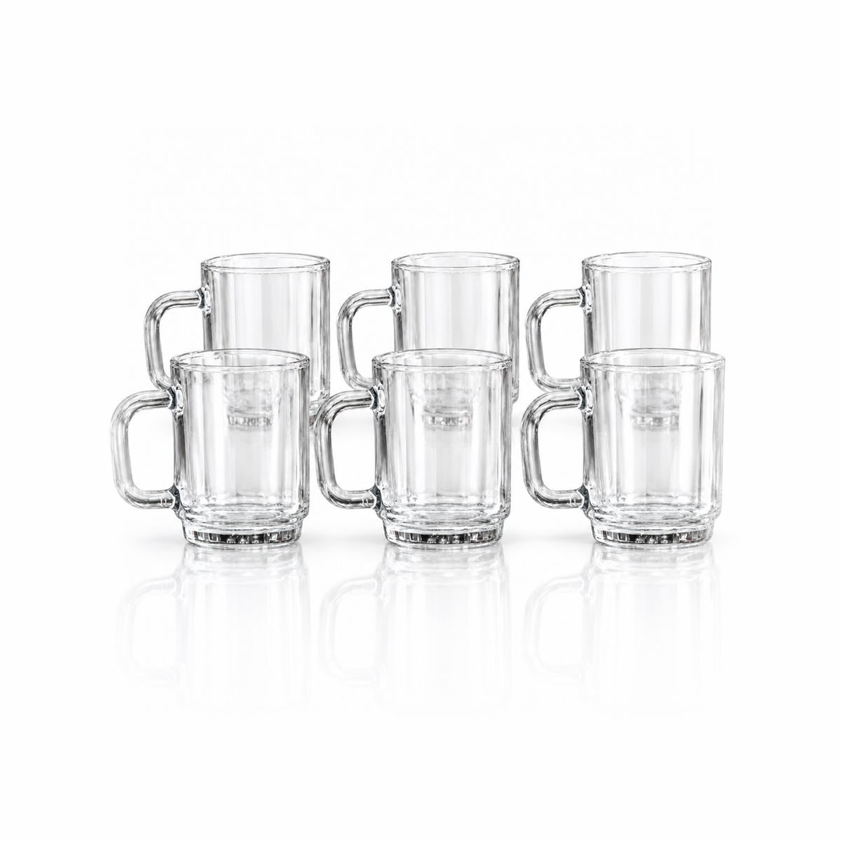 M-111 glass mug set of 6