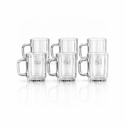M-111 glass mug set of 6