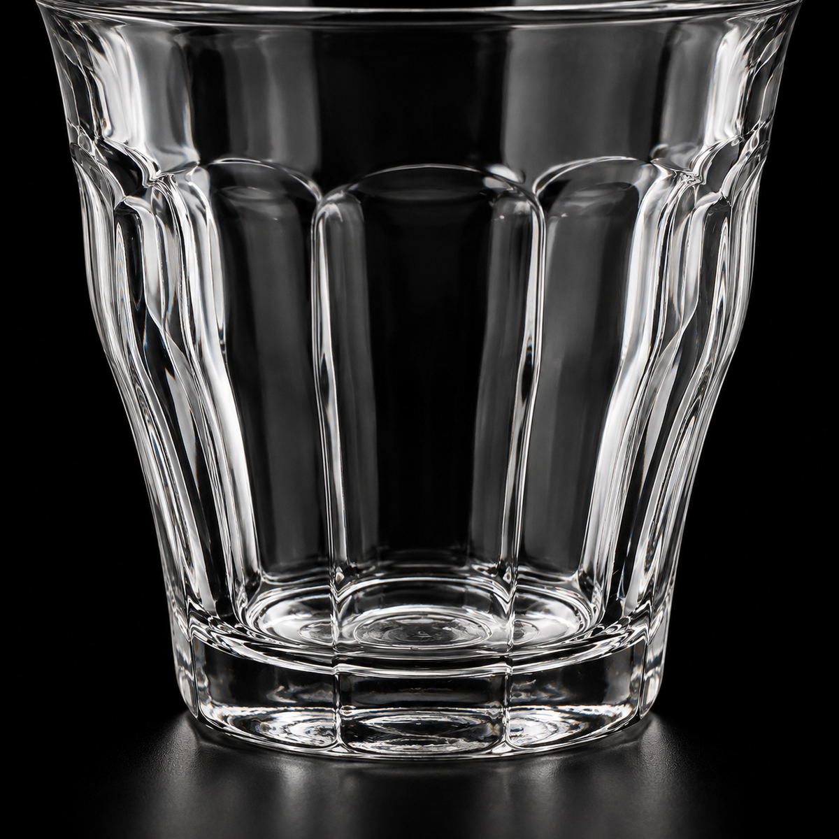 M-116 paneled glass close-up