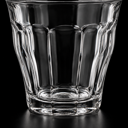 M-116 paneled glass close-up