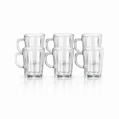 M-122 glass mug set of 6