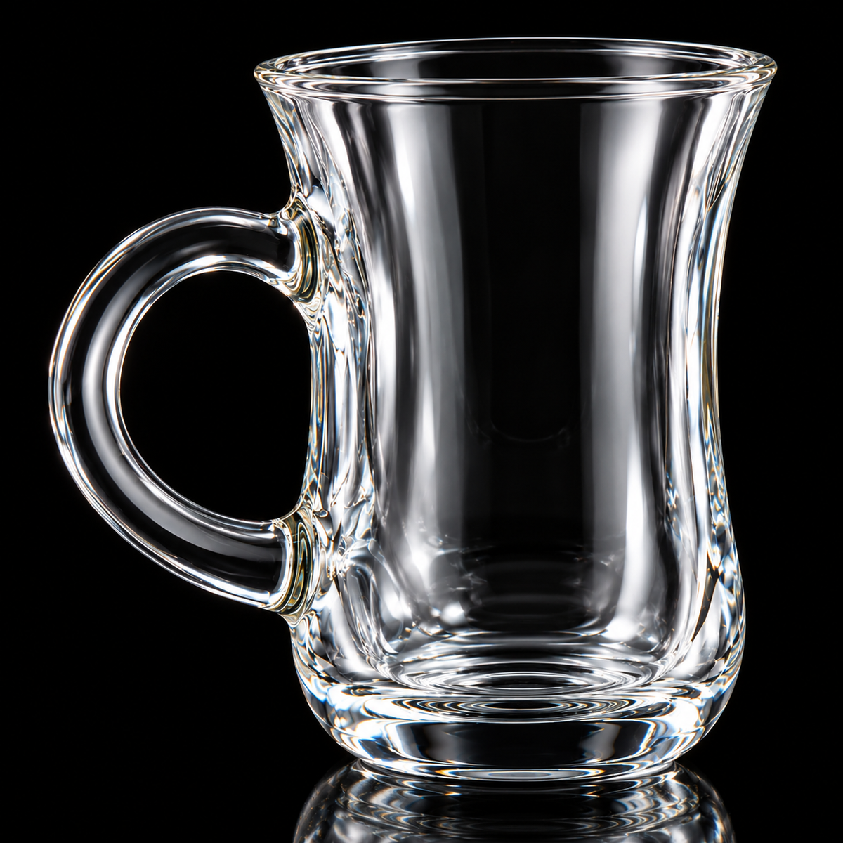 Glass Tea Mug close-up