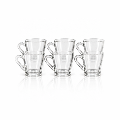 M-203 glass mug set of 6