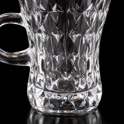 M-210 cut glass close-up