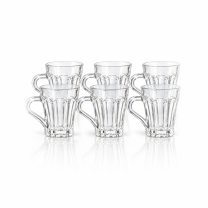 M-211 glass mug set of 6