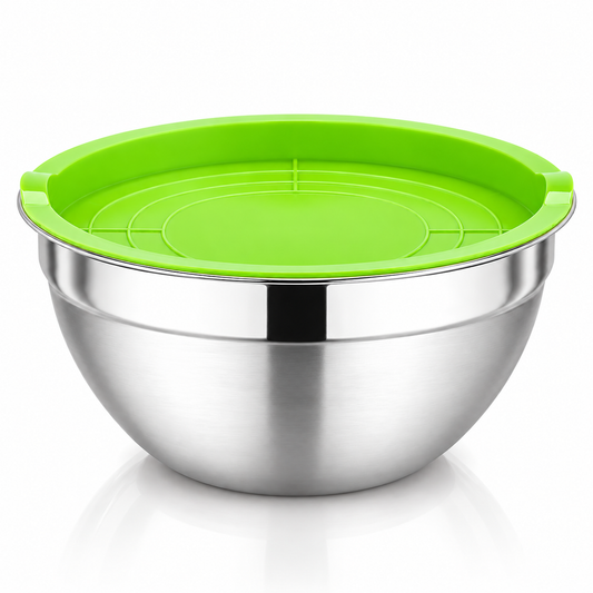 Stainless Steel Mixing Bowl with Lid