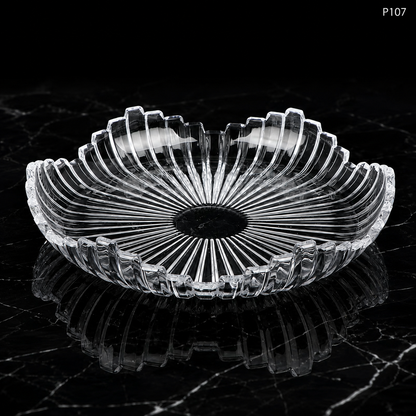 P107 crystal serving fruit plate dark luxury hero