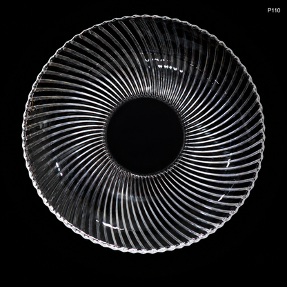 P110 dark luxury hero serving plate