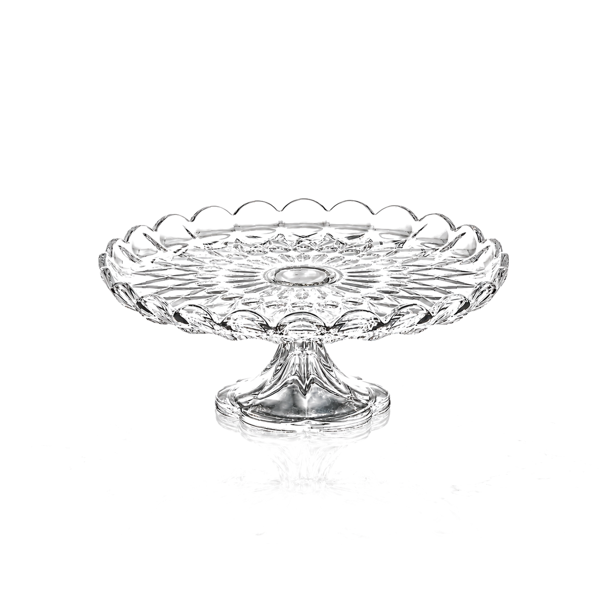 Crystal cake stand