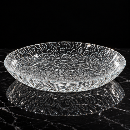 Serving Plate on black marble