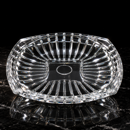 Serving Plate on black marble