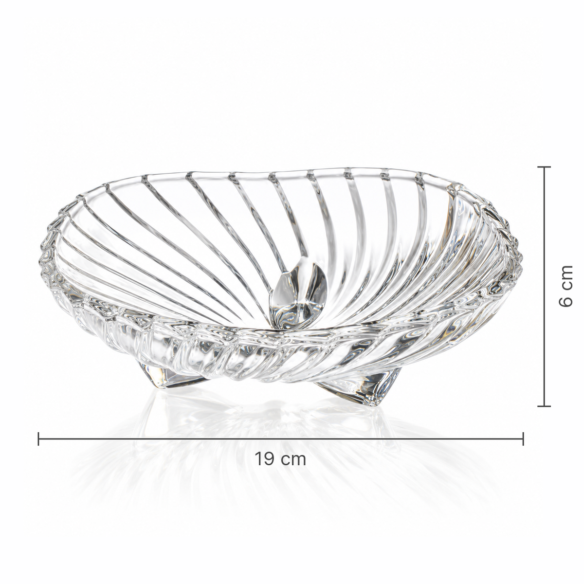 Crystal Serving Plate second view